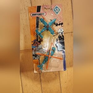 Scooby doo matchbox plane helicopter new in box